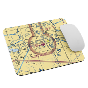 Lamar Municipal Airport (LAA) VFR Sectional Mouse Pad
