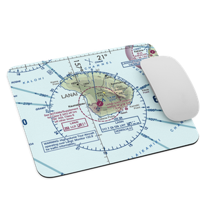 Lanai Airport (LNY) VFR Sectional Mouse Pad