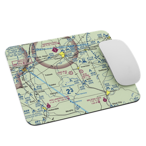 Lang Flying Service Airport (MS77) VFR Sectional Mouse Pad