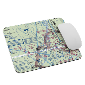 Laub Airport (3AK7) VFR Sectional Mouse Pad