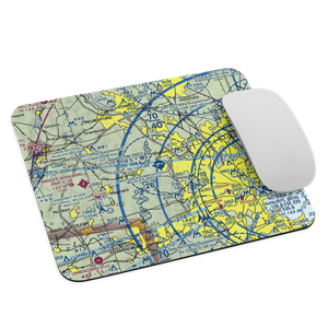 Laurence G Hanscom Field (BED) VFR Sectional Mouse Pad