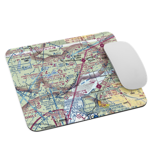 Lawrence Airstrip (55AK) VFR Sectional Mouse Pad