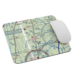 Lawrence Field (4AR5) VFR Sectional Mouse Pad