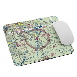 Lawrence Smith Memorial Airport (LRY) VFR Sectional Mouse Pad