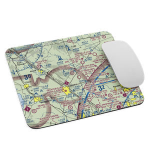 Lazy 9 Ranch Airport (TX64) VFR Sectional Mouse Pad