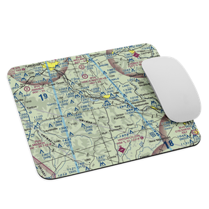 Lazy-W Airport (OI01) VFR Sectional Mouse Pad