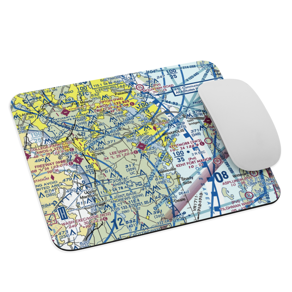 Lee Airport (ANP) VFR Sectional Mouse Pad 