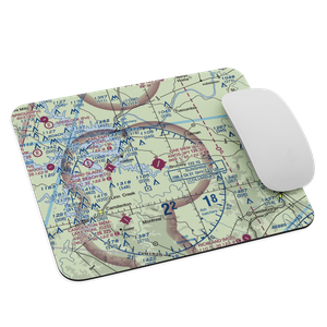 Lee C Fine Memorial Airport (AIZ) VFR Sectional Mouse Pad