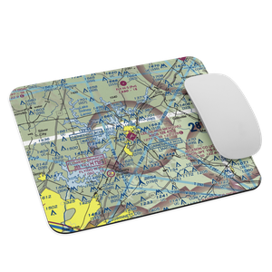 Lee Gilmer Memorial Airport (GVL) VFR Sectional Mouse Pad