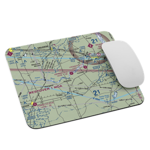 Lehman Airport (28TX) VFR Sectional Mouse Pad