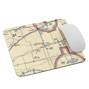 Lenora Municipal Airport (SN03) VFR Sectional Mouse Pad