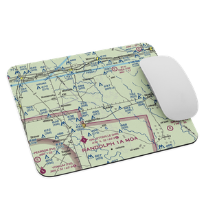 Lesikar Ranch Airport (1T9) VFR Sectional Mouse Pad