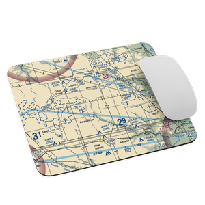 Letzring Airport (ND65) VFR Sectional Mouse Pad