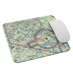 Lewis Airport (7WI4) VFR Sectional Mouse Pad