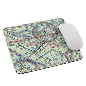 Liberty County Airport (2J2) VFR Sectional Mouse Pad