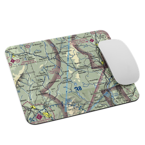 Lightning Bolt Field Airport (04VT) VFR Sectional Mouse Pad