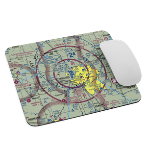 Lincoln Airport (LNK) VFR Sectional Mouse Pad