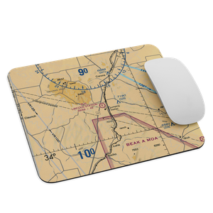 Lincoln Station Airport (NM25) VFR Sectional Mouse Pad