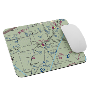 Lind Airport (0S0) VFR Sectional Mouse Pad