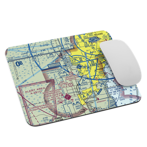 Lindbergh's Landing Airport (FA35) VFR Sectional Mouse Pad