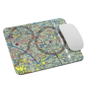 Lindsay Airport (PN25) VFR Sectional Mouse Pad