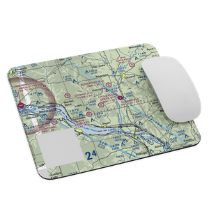 Little Plum Creek Airport (25WN) VFR Sectional Mouse Pad