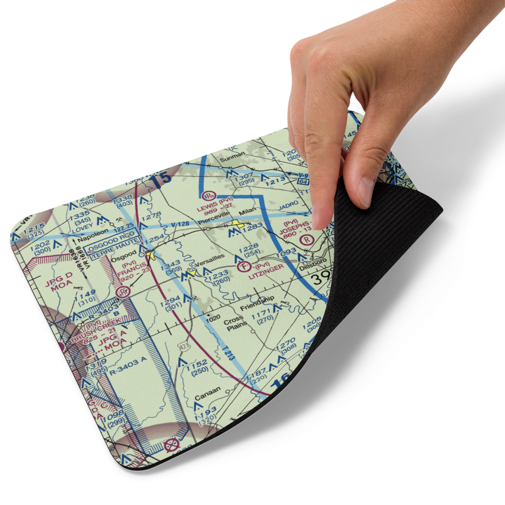 Litzinger Ultralightport (IG04) VFR Sectional Mouse Pad 