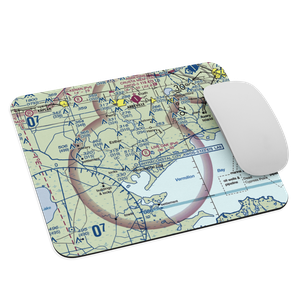 Live Oak Landing Strip (LA60) VFR Sectional Mouse Pad