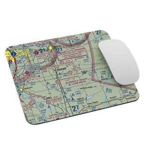 Lmn 120 Airport (0KS9) VFR Sectional Mouse Pad