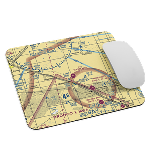 Locker Brothers Airport (1TE0) VFR Sectional Mouse Pad