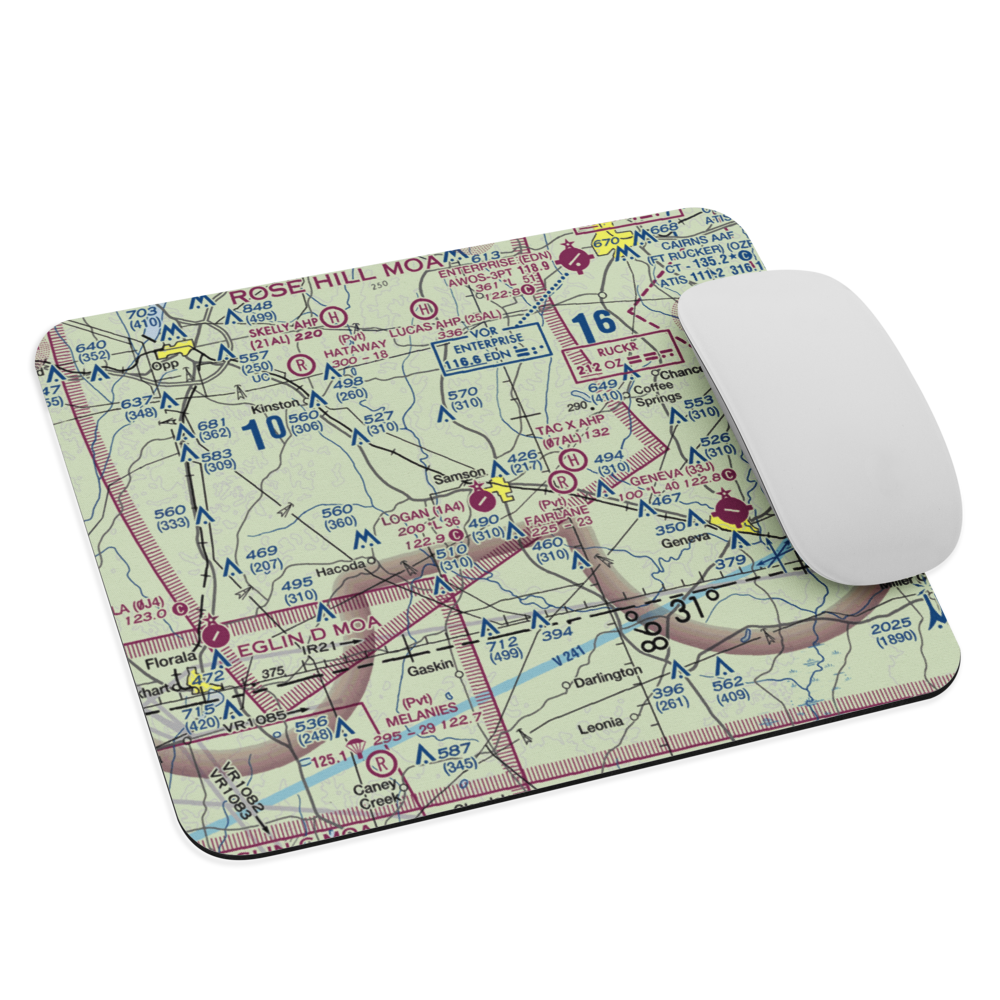 Logan Field (1A4) VFR Sectional Mouse Pad 
