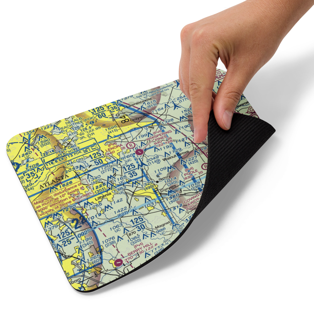 Lola Landing Airport (36GA) VFR Sectional Mouse Pad 