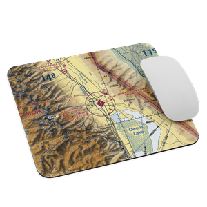 Lone Pine/Death Valley Airport (O26) VFR Sectional Mouse Pad