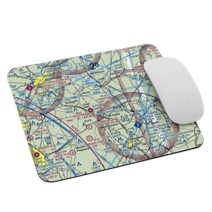 Lonesome Field (1NC8) VFR Sectional Mouse Pad