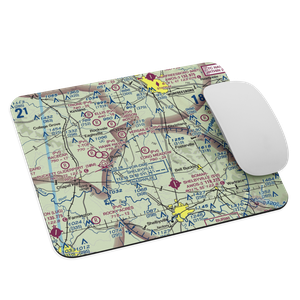 Long Meadow Airstrip (TN65) VFR Sectional Mouse Pad