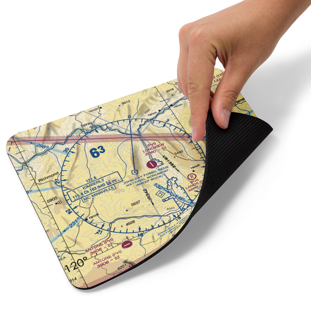 Longview Ranch Airport (OG39) VFR Sectional Mouse Pad 