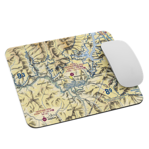 Lonnie Pool Field Weaverville Airport (O54) VFR Sectional Mouse Pad