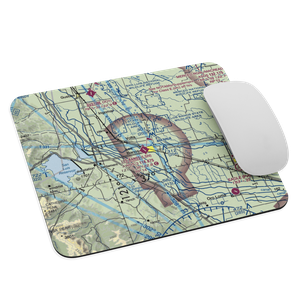 Los Banos Municipal Airport (LSN) VFR Sectional Mouse Pad