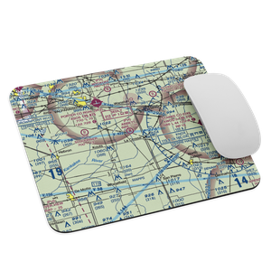 Lou Abbett Farms Airport (II18) VFR Sectional Mouse Pad
