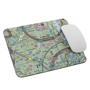 Loucks Airport (25NK) VFR Sectional Mouse Pad