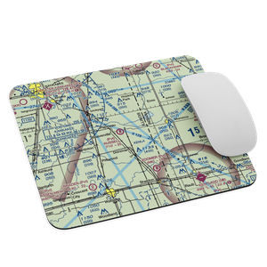 Loy Airport (1IL8) VFR Sectional Mouse Pad