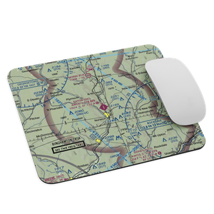 Lt Warren Eaton Airport (OIC) VFR Sectional Mouse Pad