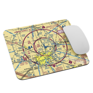 Lubbock Preston Smith International Airport (LBB) VFR Sectional Mouse Pad