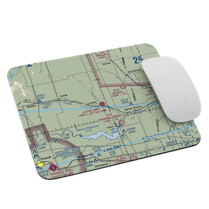 Lucas Airport (38K) VFR Sectional Mouse Pad