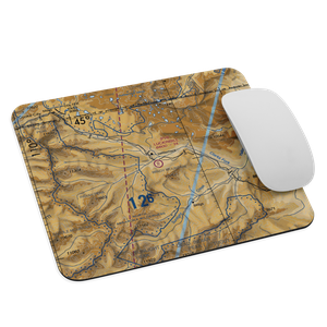 Luckinbill Airstrip (WY06) VFR Sectional Mouse Pad
