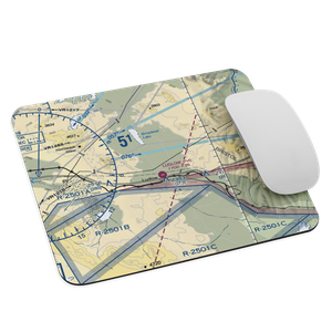 Ludlow Airport (5CA4) VFR Sectional Mouse Pad