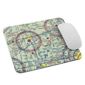 Luscombe Lane 1 Airport (80LA) VFR Sectional Mouse Pad