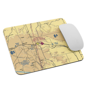 Lusk Municipal Airport (LSK) VFR Sectional Mouse Pad