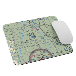 M Heart Ranch Airport (73ND) VFR Sectional Mouse Pad