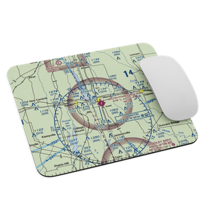 Macon Fower Memorial Airport (K89) VFR Sectional Mouse Pad